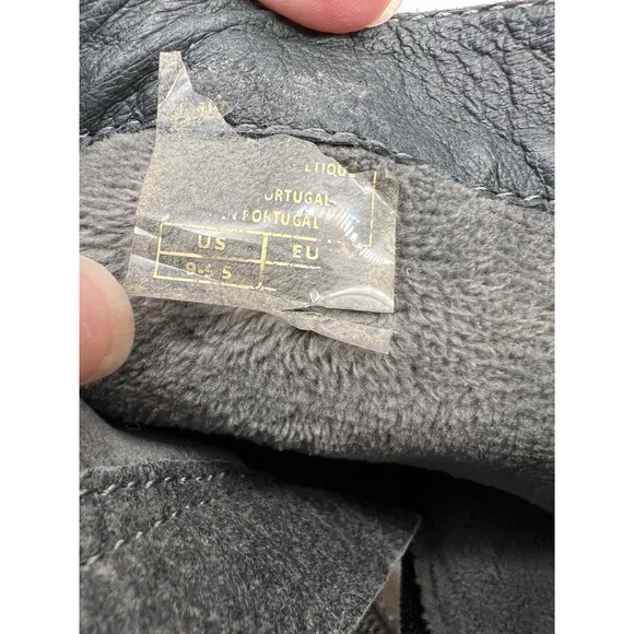 Taos ankle BOOTS Sz 9.5 EU40 Whats Happening Graphite Grey Wedge Zip boho casual - Picture 11 of 14